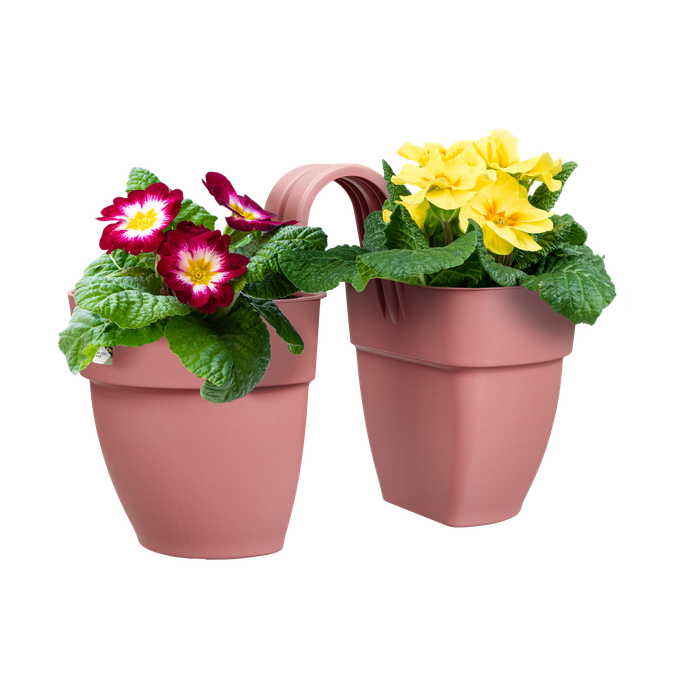 vibia campana flower twin 21cm Rose poussière